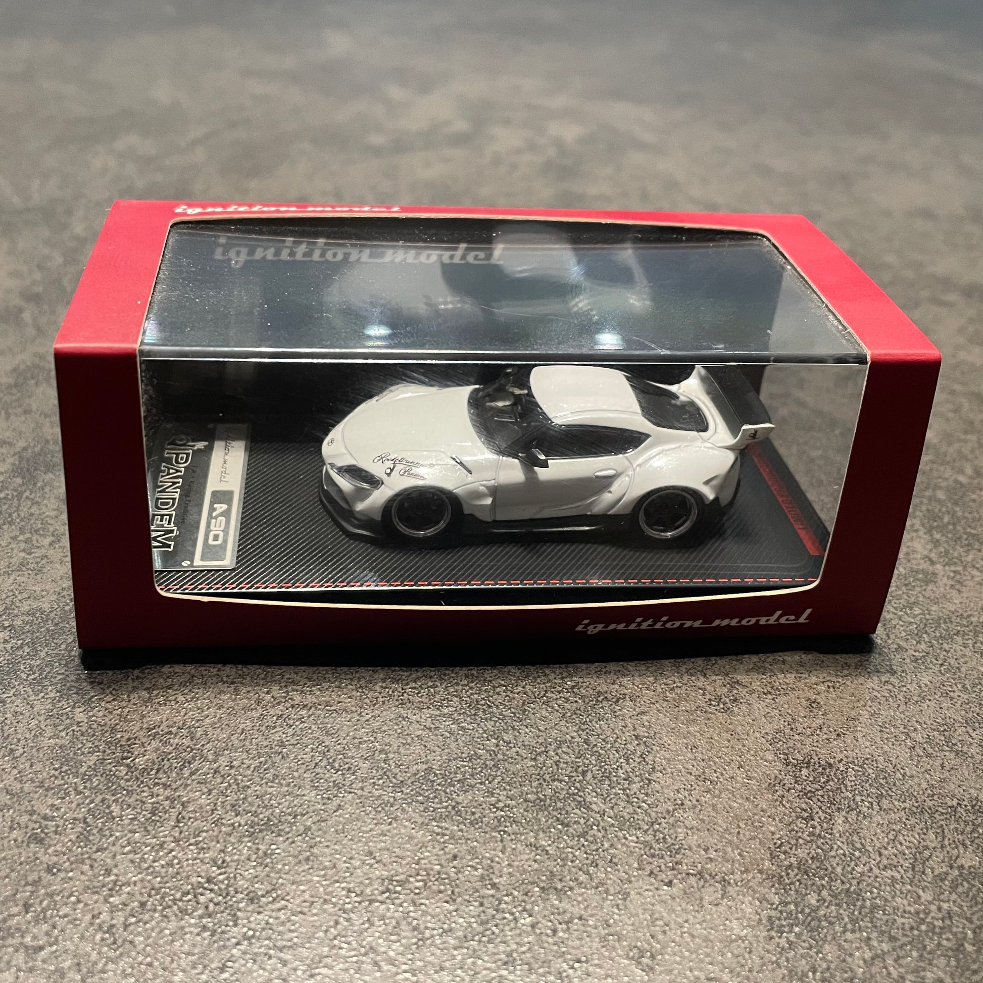 IGNITION MODEL 1/64 IG2333 PANDEM Supra (A90) Pearl White - MODEL CAR UKMODEL CAR#INNO64##TARMAC##diecast_model#