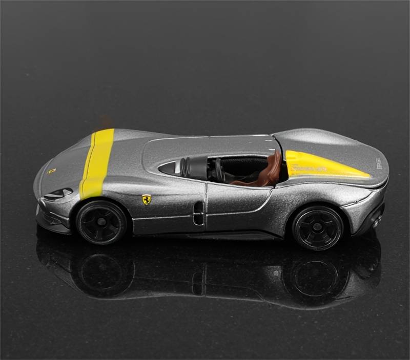 Bburago - 1:64 Ferrari MONZA SP1 Race & Play Diecast Metal Model Car - MODEL CARS UKMODEL CAR#INNO64##TARMAC##diecast_model#