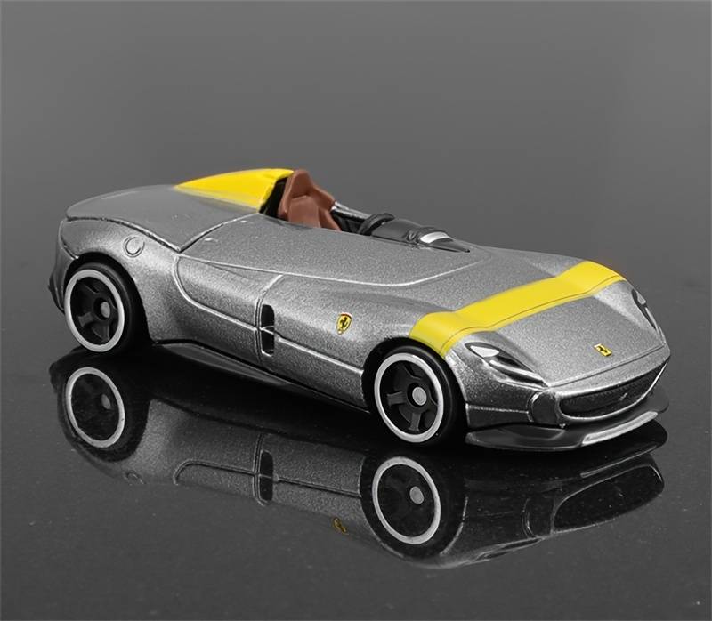 Bburago - 1:64 Ferrari MONZA SP1 Race & Play Diecast Metal Model Car - MODEL CARS UKMODEL CAR#INNO64##TARMAC##diecast_model#