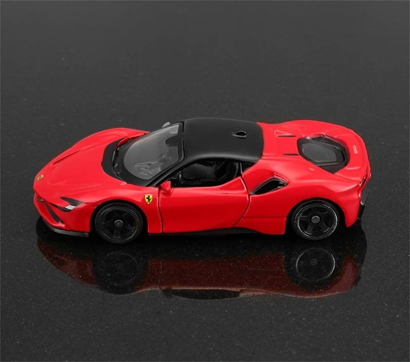 Bburago - 1:64 Ferrari SF90 STRADALE Race & Play Diecast Metal Model Car - MODEL CARS UKMODEL CAR#INNO64##TARMAC##diecast_model#