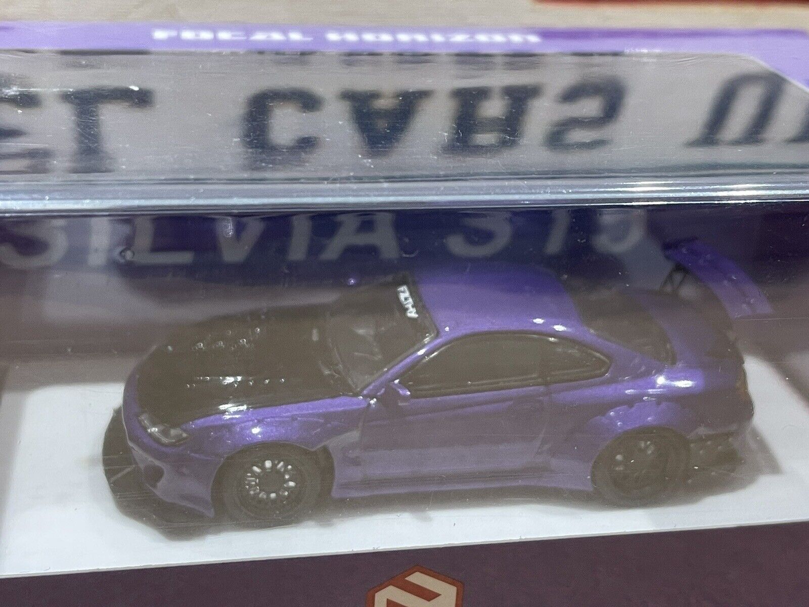 Focal Horizon FH 1:64 Nissan S15 Silvia Pandem Rocket Bunny High Wing - Purple - MODEL CAR UKMODEL CAR#INNO64##TARMAC##diecast_model#