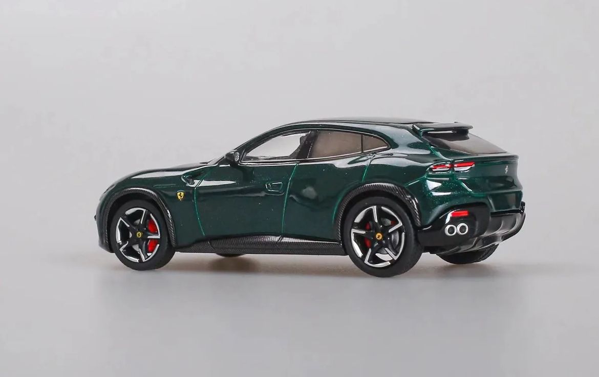 Funny Model - 1/64 FERRARI SUV DIECAST MODEL - British Green - MODEL CAR UKMODEL CAR#INNO64##TARMAC##diecast_model#