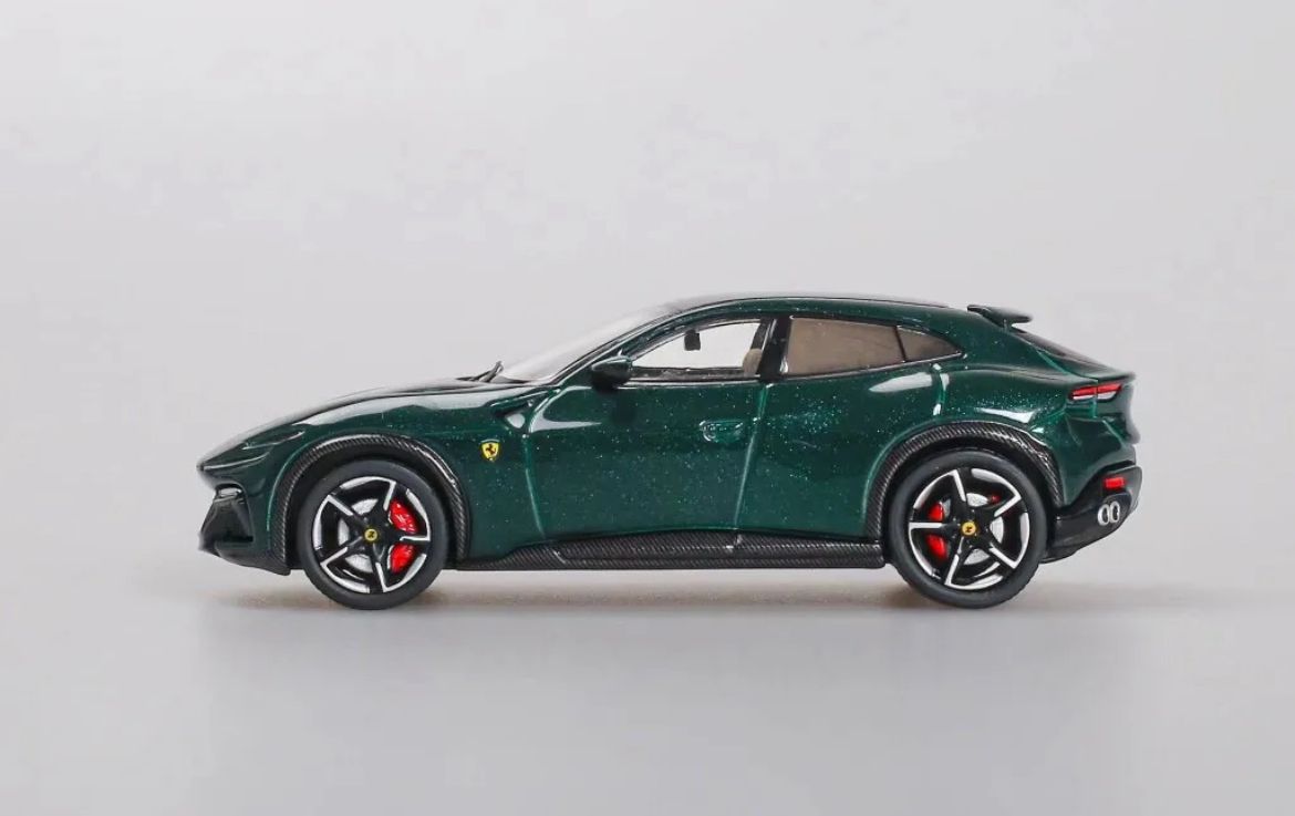 Funny Model - 1/64 FERRARI SUV DIECAST MODEL - British Green - MODEL CAR UKMODEL CAR#INNO64##TARMAC##diecast_model#