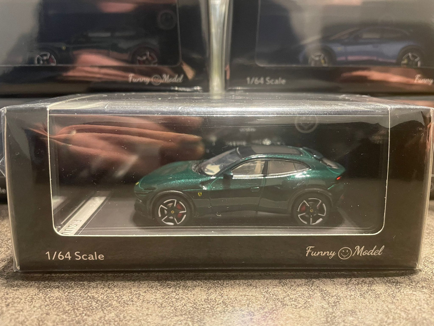 Funny Model - 1/64 FERRARI SUV DIECAST MODEL - British Green - MODEL CAR UKMODEL CAR#INNO64##TARMAC##diecast_model#