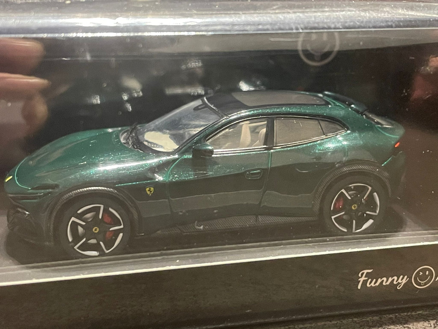 Funny Model - 1/64 FERRARI SUV DIECAST MODEL - British Green - MODEL CAR UKMODEL CAR#INNO64##TARMAC##diecast_model#