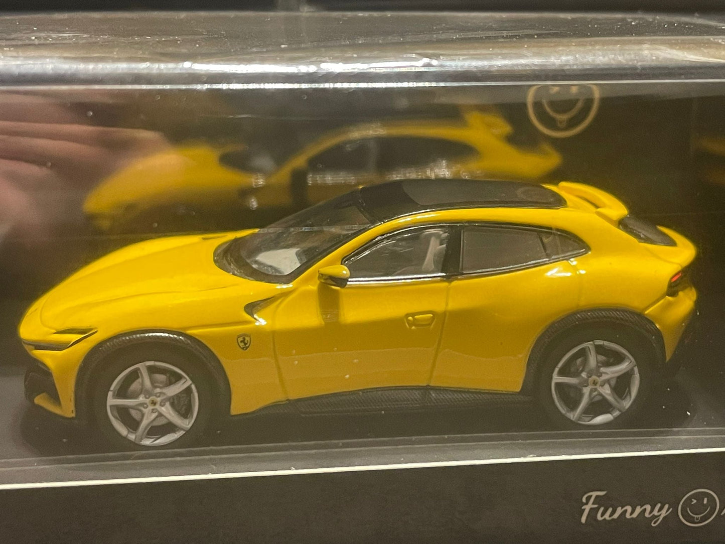 Funny Model - 1/64 FERRARI SUV DIECAST MODEL - Giallo Modena - MODEL CAR UKMODEL CAR#INNO64##TARMAC##diecast_model#