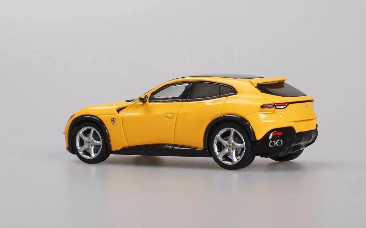 Funny Model - 1/64 FERRARI SUV DIECAST MODEL - Giallo Modena - MODEL CAR UKMODEL CAR#INNO64##TARMAC##diecast_model#