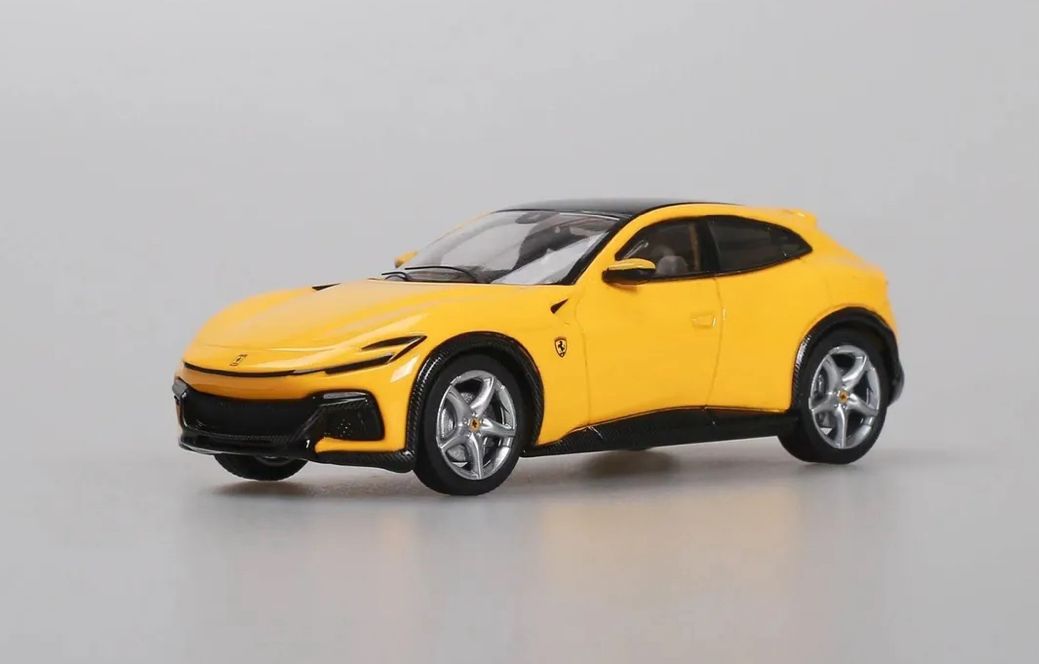 Funny Model - 1/64 FERRARI SUV DIECAST MODEL - Giallo Modena - MODEL CAR UKMODEL CAR#INNO64##TARMAC##diecast_model#