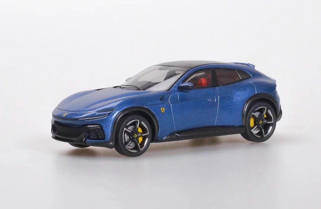 Funny Model - 1/64 FERRARI SUV DIECAST MODEL - Metallic Blue - MODEL CAR UKMODEL CAR#INNO64##TARMAC##diecast_model#