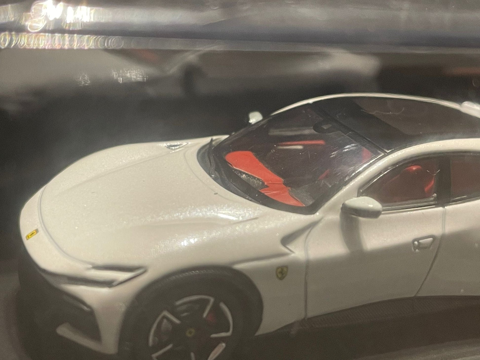 Funny Model - 1/64 FERRARI SUV DIECAST MODEL - Pearl White - MODEL CAR UKMODEL CAR#INNO64##TARMAC##diecast_model#