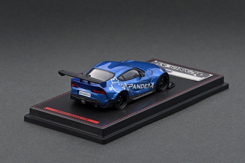 IGNITION MODEL 1/64 IG2331 PANDEM Supra (A90) Blue Metallic - MODEL CAR UKMODEL CAR#INNO64##TARMAC##diecast_model#