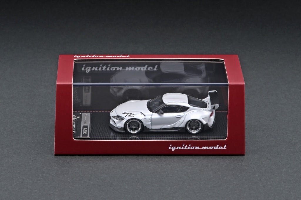 IGNITION MODEL 1/64 IG2333 PANDEM Supra (A90) Pearl White - MODEL CAR UKMODEL CAR#INNO64##TARMAC##diecast_model#