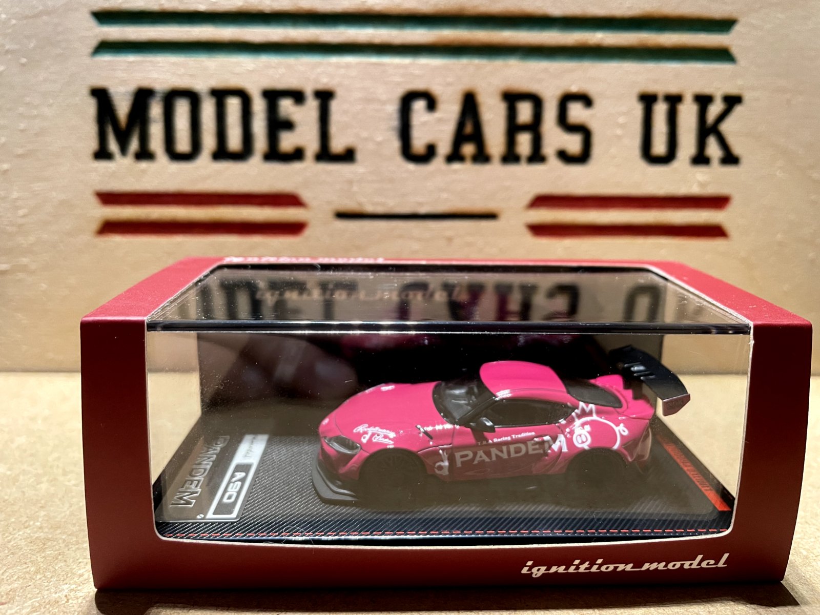 IGNITION MODEL 1/64 pandem supra (A90) PINK 2339 - MODEL CAR UKMODEL CAR#INNO64##TARMAC##diecast_model#