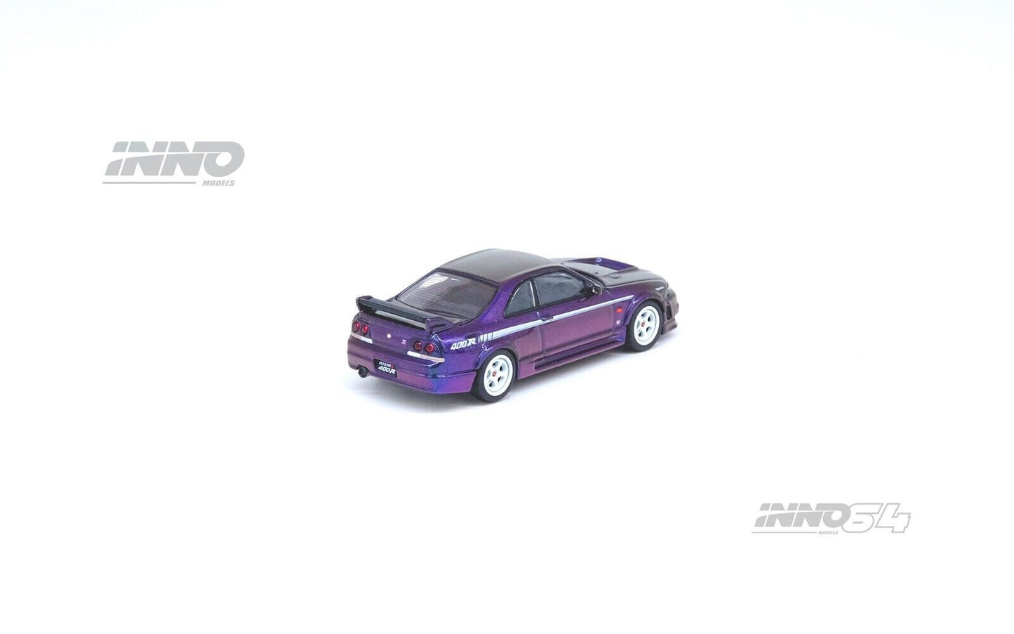 INNO 64 - 1:64 NISSAN SKYLINE GT-R (R33) NISMO 400R Midnight Purple II - Hong Kong Salon 2023 Special Edition - MODEL CAR UKMODEL CAR#INNO64##TARMAC##diecast_model#