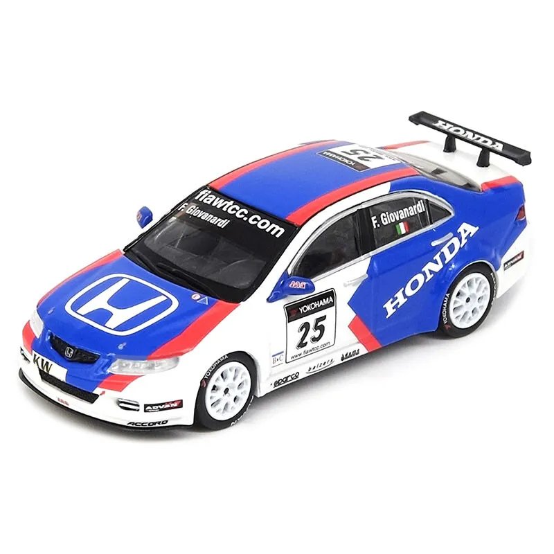 INNO64 1/64 HONDA ACCORD EURO-R (CL7) #25 - MODEL CAR UKMODEL CAR#INNO64##TARMAC##diecast_model#