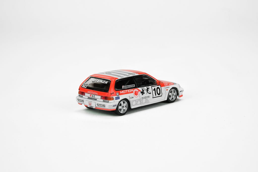 INNO64 1/64 HONDA CIVIC EG9 GR.A #10 "IDEMITSU" MACAU GUIA RACE 1990 - MODEL CAR UKMODEL CAR#INNO64##TARMAC##diecast_model#