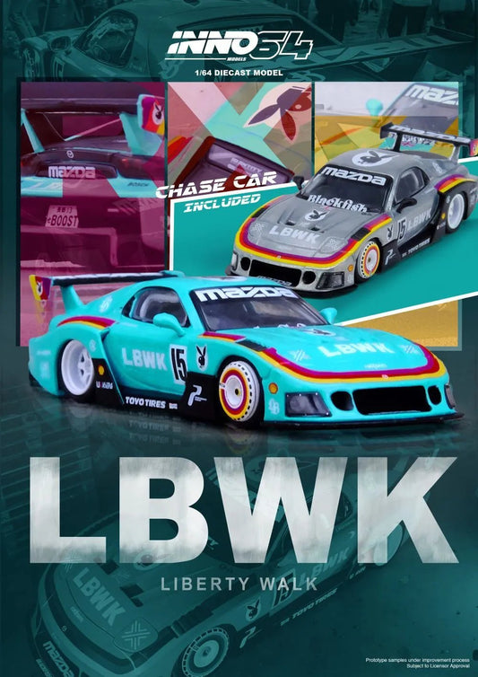 INNO64 - 1/64 LBWK RX7 (FD3S) LB - SUPER SILHOUETTE HOBBY EXPO CHINA EXCLUSIVE - LBWK - RX7 - 03 - MODEL CARS UKMODEL CAR#INNO64##TARMAC##diecast_model#