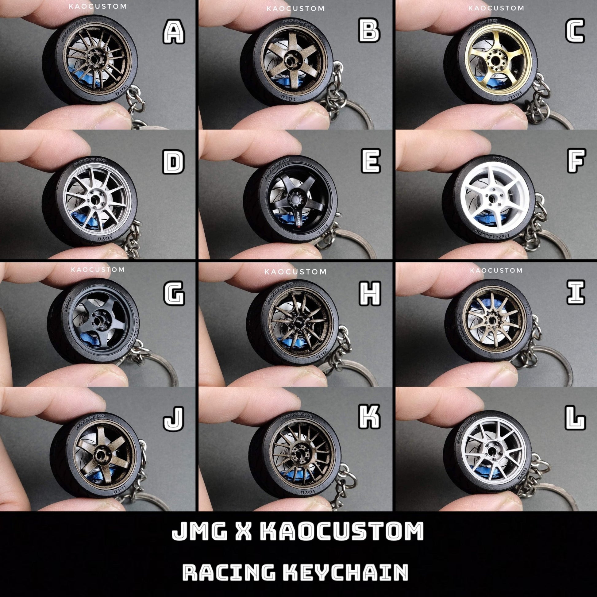 JMG X KAO CUSTOM - Racing KeyChain - MODEL CAR UKDecoration#INNO64##TARMAC##diecast_model#