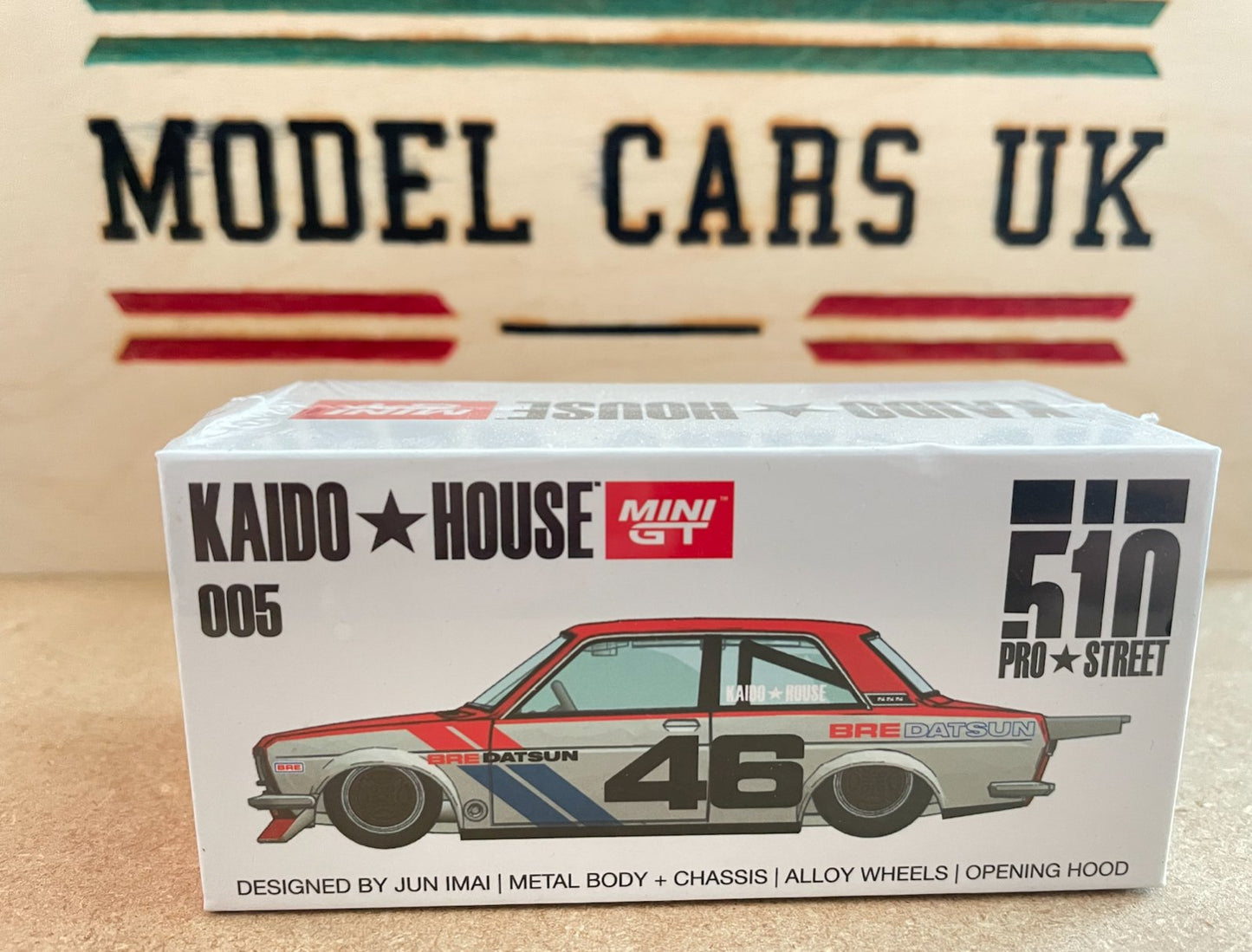 Kaido House X MINI GT - #006 - Datsun 510 Pro Street (BRE510 V2) - MODEL CAR UKMODEL CAR#INNO64##TARMAC##diecast_model#