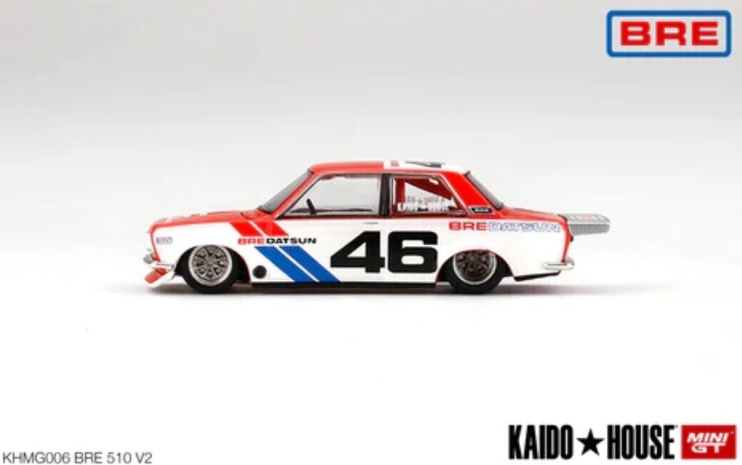 Kaido House X MINI GT - #006 - Datsun 510 Pro Street (BRE510 V2) - MODEL CAR UKMODEL CAR#INNO64##TARMAC##diecast_model#