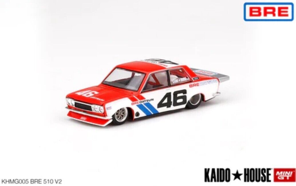 Kaido House X MINI GT - #006 - Datsun 510 Pro Street (BRE510 V2) - MODEL CAR UKMODEL CAR#INNO64##TARMAC##diecast_model#