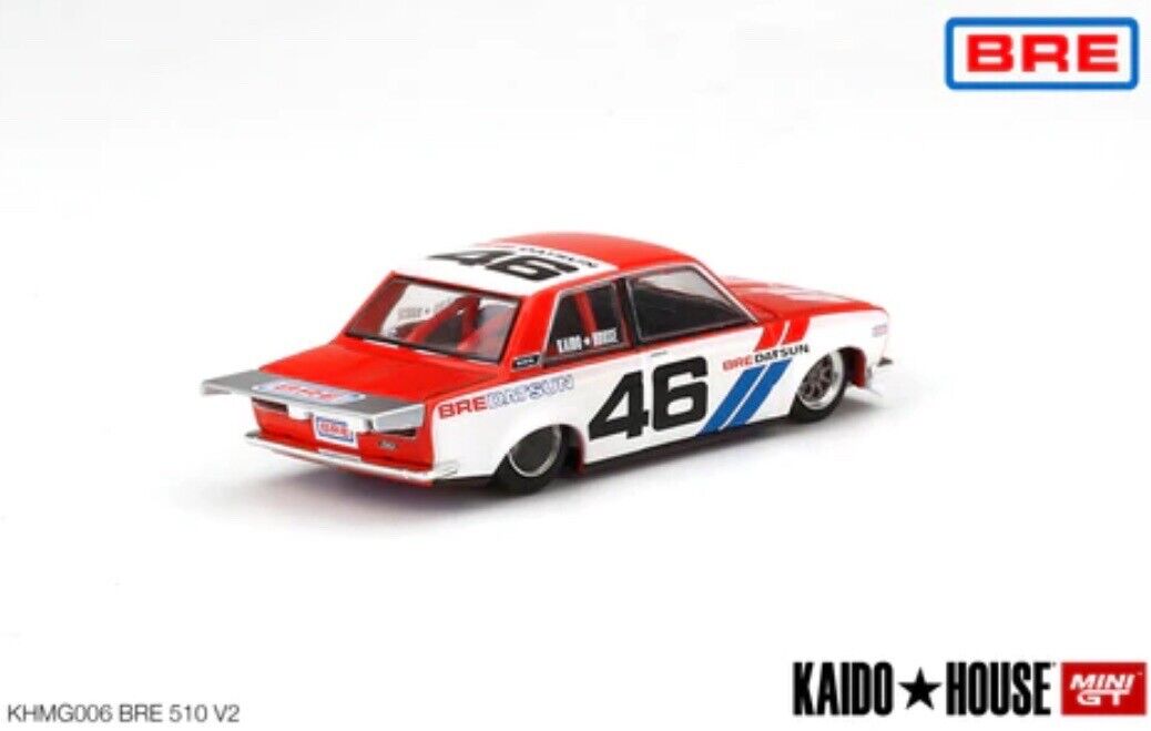 Kaido House X MINI GT - #006 - Datsun 510 Pro Street (BRE510 V2) - MODEL CAR UKMODEL CAR#INNO64##TARMAC##diecast_model#