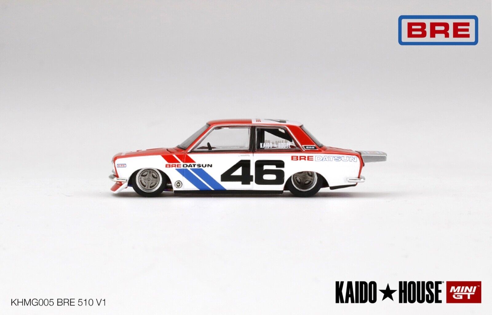 Kaido House X MINI GT - Datsun 510 Pro Street BRE510 V1 #005 - MODEL CAR UKMODEL CAR#INNO64##TARMAC##diecast_model#