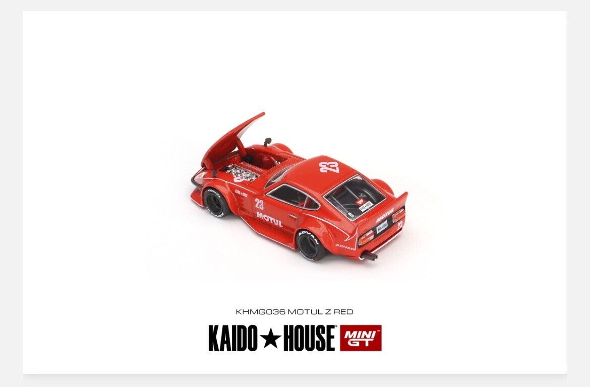 Kaido House X MINI GT - Datsun Fairlady Z MOTUL Z V2 #036 - MODEL CAR UKMODEL CAR#INNO64##TARMAC##diecast_model#