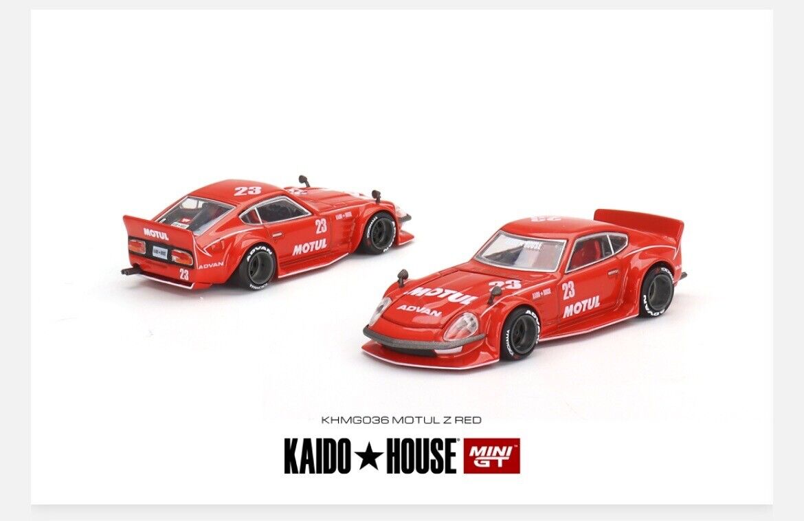 Kaido House X MINI GT - Datsun Fairlady Z MOTUL Z V2 #036 - MODEL CAR UKMODEL CAR#INNO64##TARMAC##diecast_model#