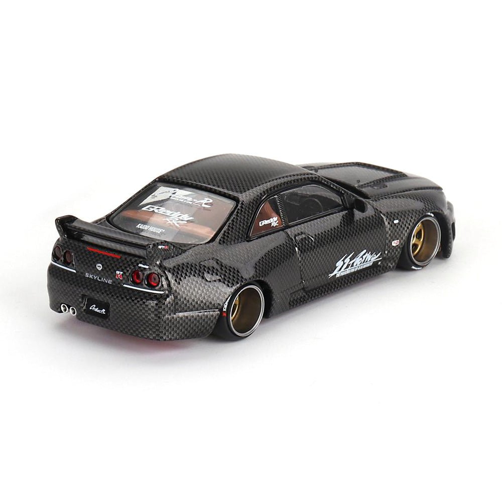 Kaido House X MINI GT - Nissan Skyline GT - R R33 Active Carbon R DIECAST SCALE MODEL CAR - KHMG116 - MODEL CARS UKMODEL CAR#INNO64##TARMAC##diecast_model#