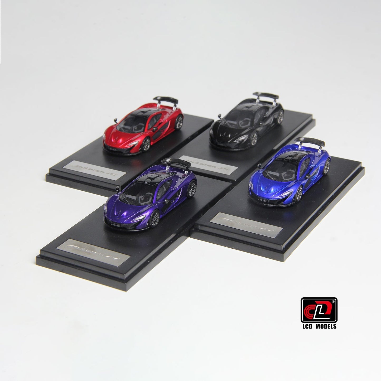 LCD - 1/64 McLaren P1 diecast model (McLaren officially authorized product) - metallic blue - MODEL CARS UKMODEL CAR#INNO64##TARMAC##diecast_model#