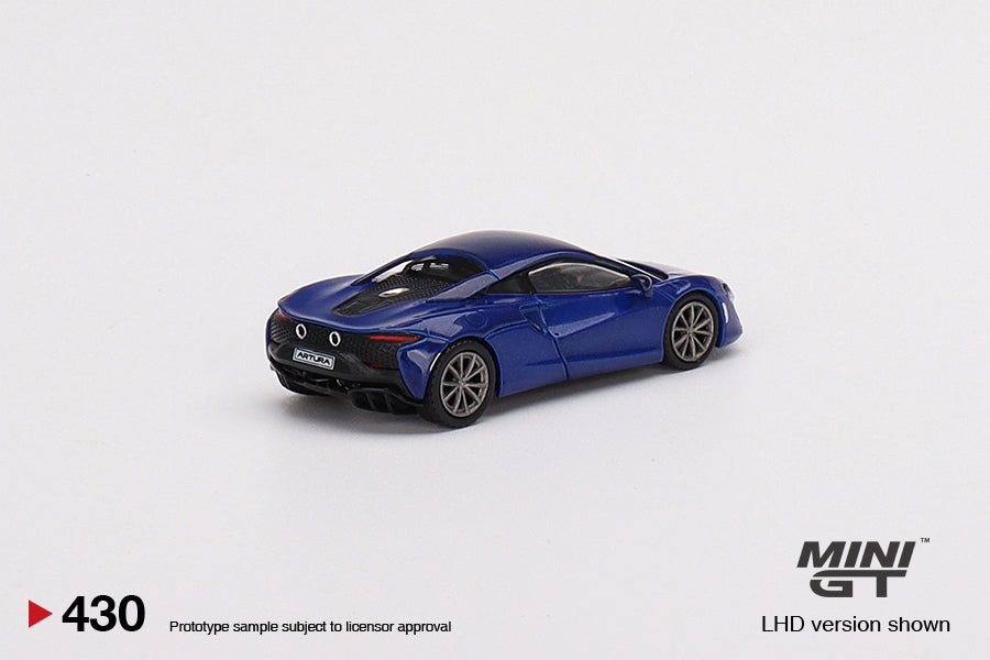 Mini GT - 1/64 McLaren Artura Volcano Blue #430 (No packaging bag) - MODEL CAR UKMODEL CAR#INNO64##TARMAC##diecast_model#