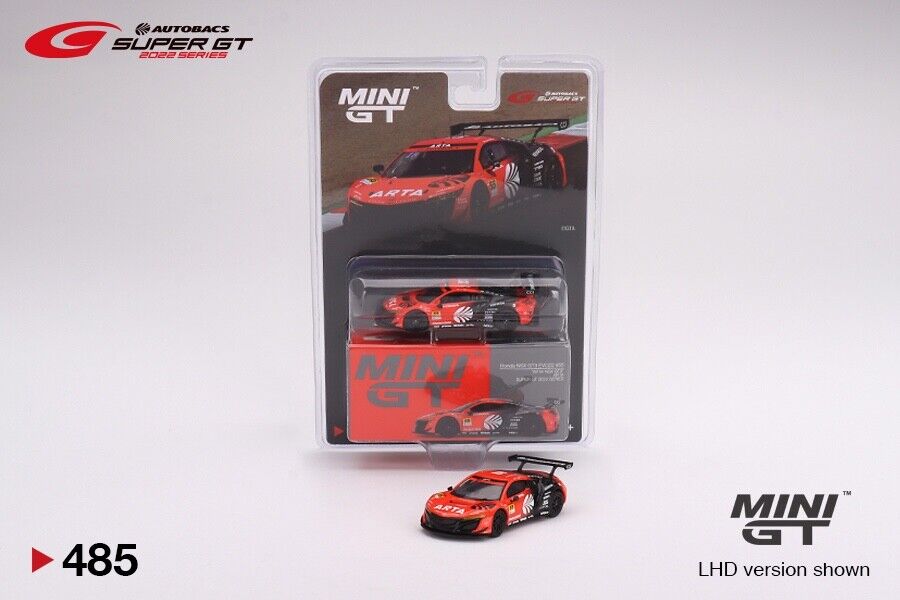 MINI GT - Honda NSX GT3 EVO22 #55 ARTA 2022 Super GT Series #485 - MODEL CAR UKMODEL CAR#INNO64##TARMAC##diecast_model#