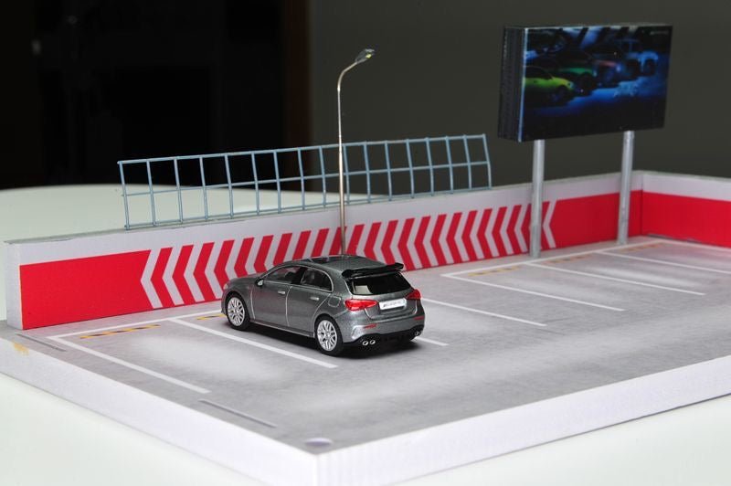 NZG - 1/64 Mercedes Benz A Class GEN.4 W177 AMG A45S SILVER - MODEL CARS UKMODEL CAR#INNO64##TARMAC##diecast_model#