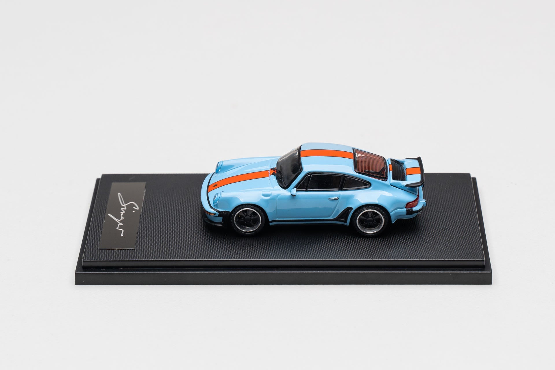 [ PREORDER ] Aircooled - 1/64 Singer Turbo Study 930 Gulf BLUE diecast model car - MODEL CARS UKMODEL CAR#INNO64##TARMAC##diecast_model#