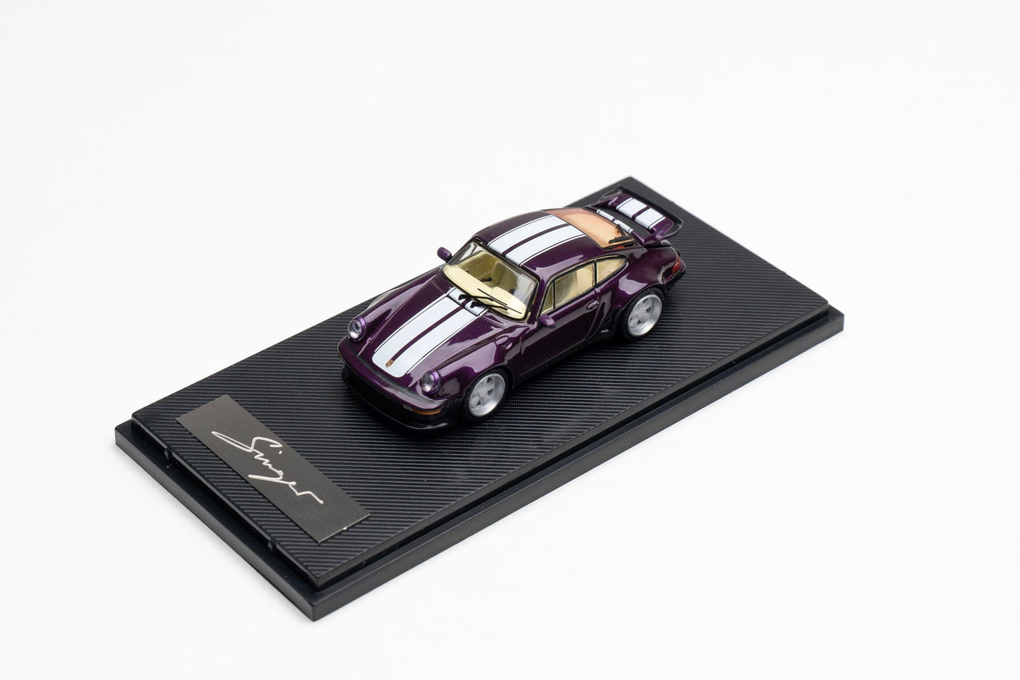 [ PREORDER ] Aircooled Diecast - 1/64 Singer Turbo Study 930 pearl purple diecast model car - MODEL CARS UKMODEL CAR#INNO64##TARMAC##diecast_model#