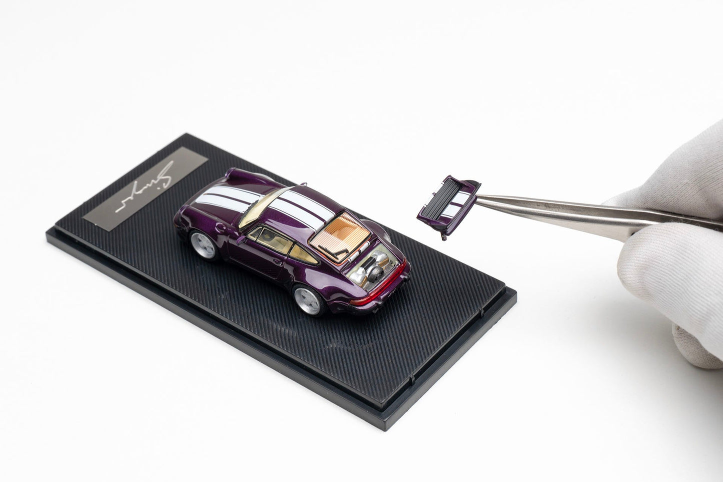 [ PREORDER ] Aircooled Diecast - 1/64 Singer Turbo Study 930 pearl purple diecast model car - MODEL CARS UKMODEL CAR#INNO64##TARMAC##diecast_model#