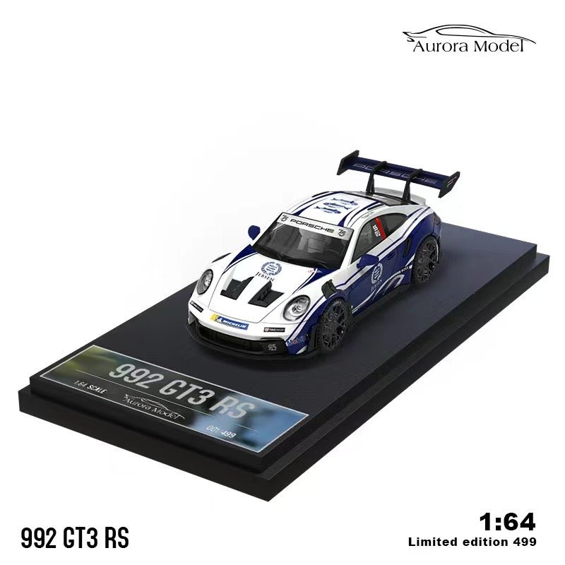 [ PREORDER ] AM Aurora - 1/64 Porsche 992 GT3 RS diecast model - JEBSEN livery Ordinary - MODEL CARS UKMODEL CAR#INNO64##TARMAC##diecast_model#