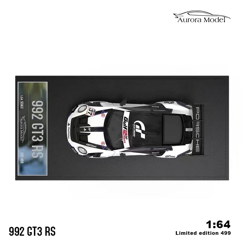 [ PREORDER ] Aurora Model AM - 1:64 Porsche 992 GT3 RS diecast model - GT Livery - MODEL CAR UKMODEL CAR#INNO64##TARMAC##diecast_model#