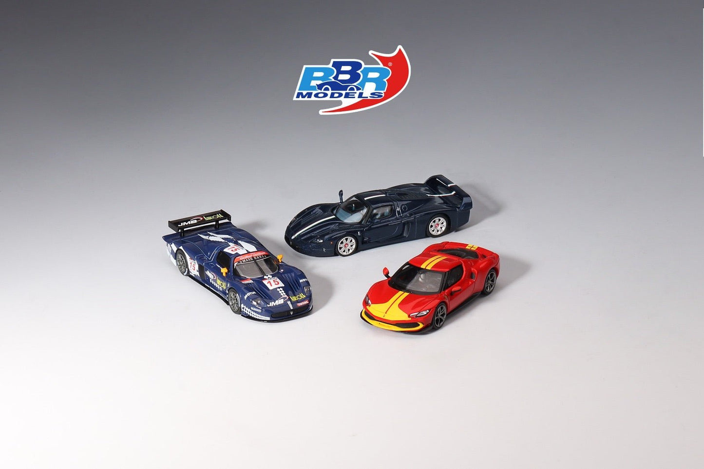 [ PREORDER ] BBR Models 1/64 - Maserati MC12 Competizione #15 JMB Racing 2008 FIA 24Hr of Spa - MODEL CAR UKMODEL CAR#INNO64##TARMAC##diecast_model#