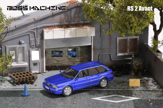 [PREORDER] Boss Machine BM - 1:64 AUDI RS2 Avant B4 1994 diecast model car - Blue - MODEL CARS UKMODEL CAR#INNO64##TARMAC##diecast_model#