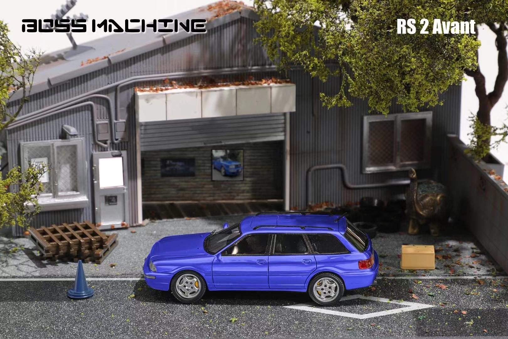 [PREORDER] Boss Machine BM - 1:64 AUDI RS2 Avant B4 1994 diecast model car - Blue - MODEL CARS UKMODEL CAR#INNO64##TARMAC##diecast_model#