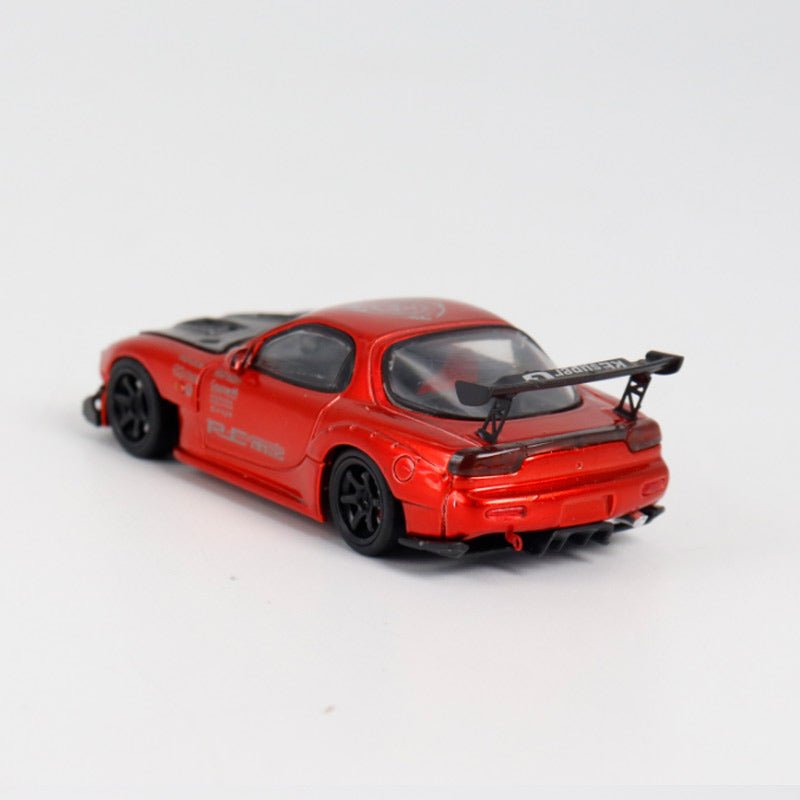 [ PREORDER ] BSC - 1/64 Mazda RX7 FD3S diecast model - metallic red - MODEL CARS UKMODEL CAR#INNO64##TARMAC##diecast_model#