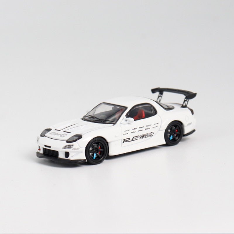 [ PREORDER ] BSC - 1/64 Mazda RX7 FD3S diecast model - white - MODEL CARS UKMODEL CAR#INNO64##TARMAC##diecast_model#