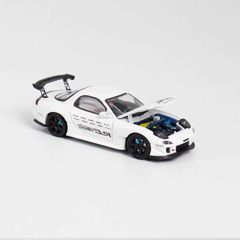 [ PREORDER ] BSC - 1/64 Mazda RX7 FD3S diecast model - white - MODEL CARS UKMODEL CAR#INNO64##TARMAC##diecast_model#