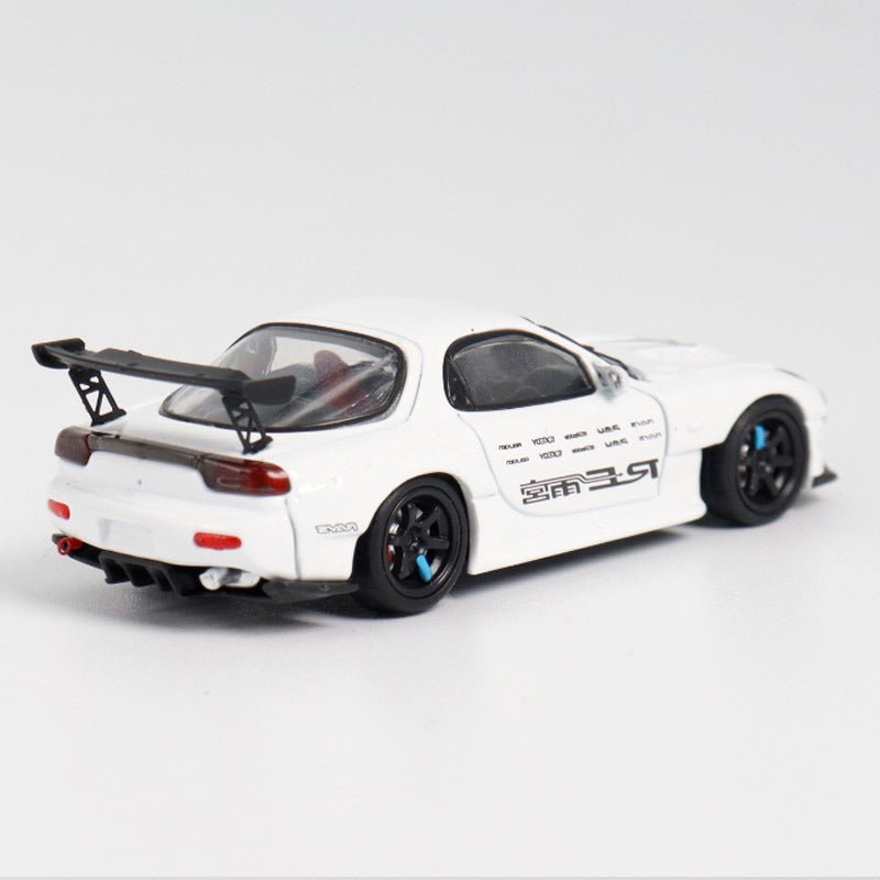 [ PREORDER ] BSC - 1/64 Mazda RX7 FD3S diecast model - white - MODEL CARS UKMODEL CAR#INNO64##TARMAC##diecast_model#