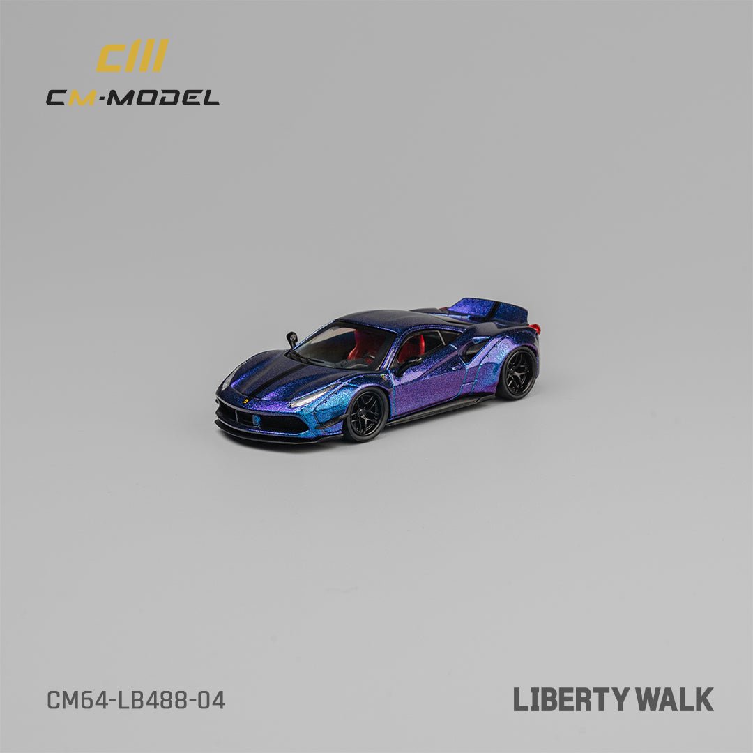 [ PREORDER ] CM model - 1/64 LB488 Widebody Chameleon Diecast model car - CM64 - LB488 - 04 - MODEL CARS UKMODEL CAR#INNO64##TARMAC##diecast_model#