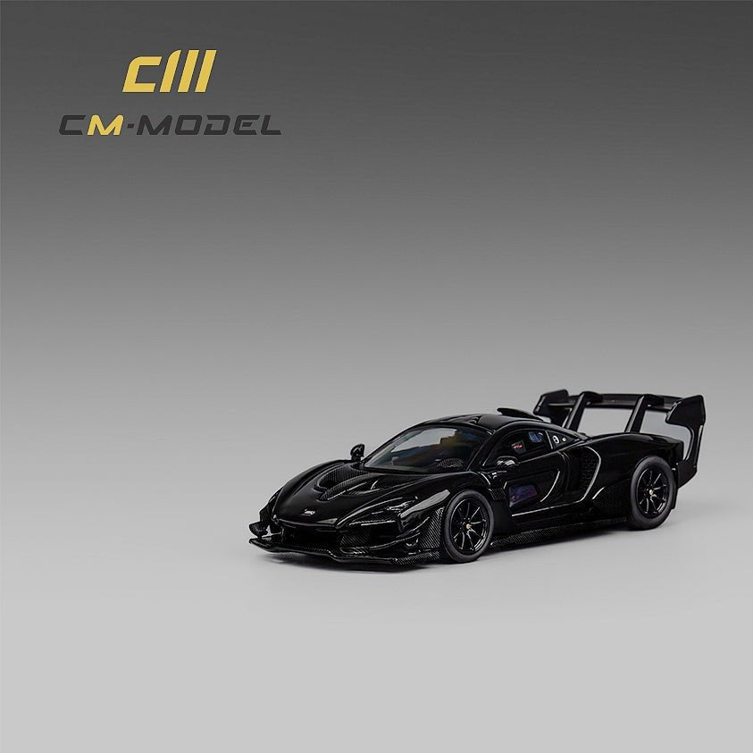 [ PREORDER ] CM model - 1/64 McLaren Senna GTR Black Diecast model car - CM64 - SennaGTR - 01 - MODEL CARS UKMODEL CAR#INNO64##TARMAC##diecast_model#