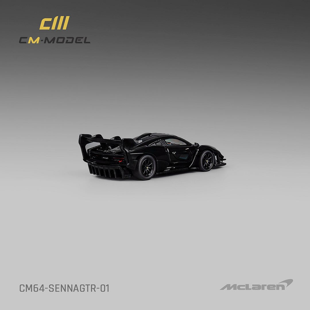 [ PREORDER ] CM model - 1/64 McLaren Senna GTR Black Diecast model car - CM64 - SennaGTR - 01 - MODEL CARS UKMODEL CAR#INNO64##TARMAC##diecast_model#