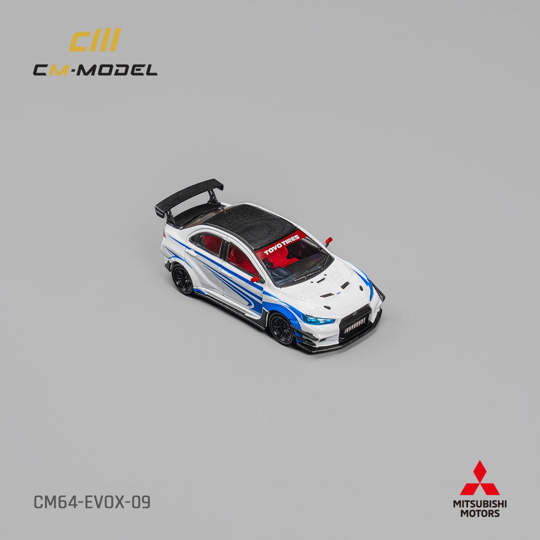 [PREORDER] CM MODEL 1/64 - Misubishi Lancer EvoX Varis White /CM64-EVOX-09 - MODEL CAR UKMODEL CAR#INNO64##TARMAC##diecast_model#